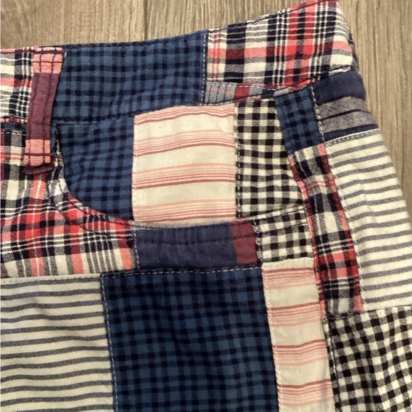 Tommy Hilfiger Patchwork Mini Skirt - Blue, Pink, White - Picture 4 of 9
